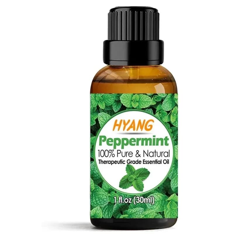 Huile essentielle de menthe poivrée (100 % PURE et NATUREL) de qualité thérapeutique - Parfaite pour