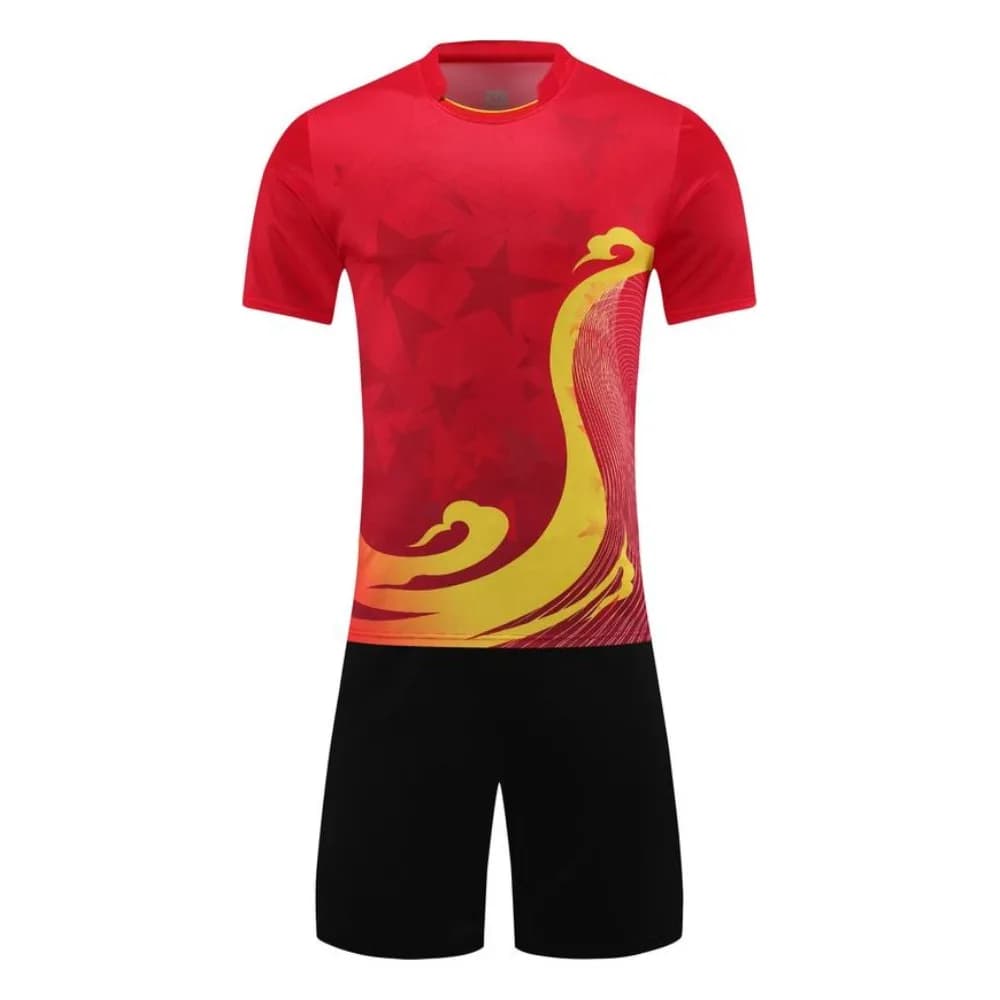 Vêtements d'entraînement complets pour hommes et femmes, chemise de Tennis de Table de compétition p