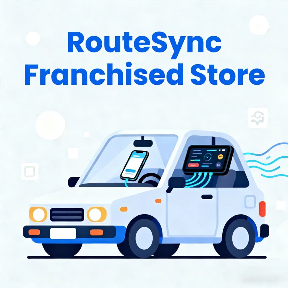 Différence de prix RouteSync Magasin en franchise (Commande en magasin)