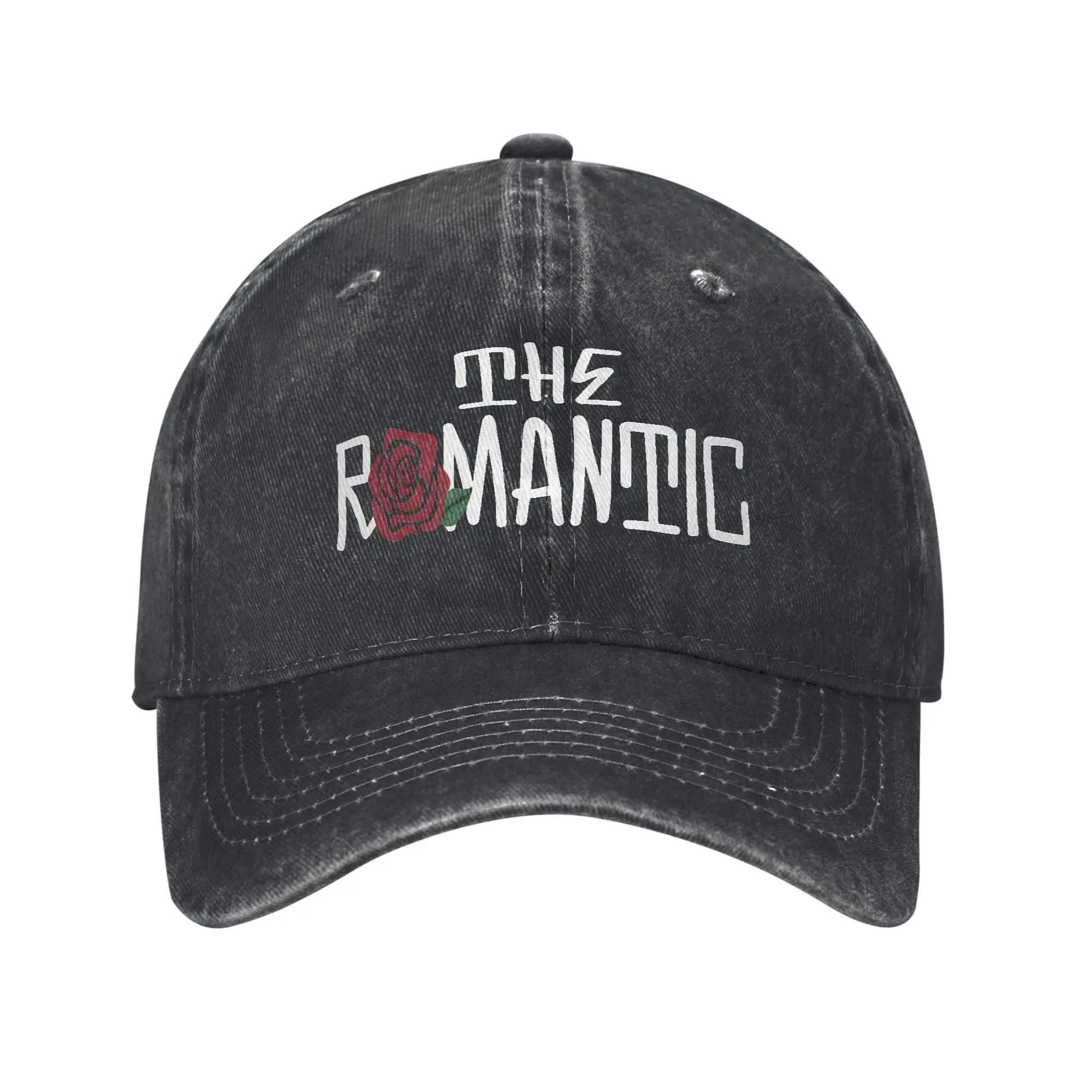 Casquette de baseball délavée B&W The Romantic Tour Bruno Mars Concert Tour – Chapeau Hip Hop tendan