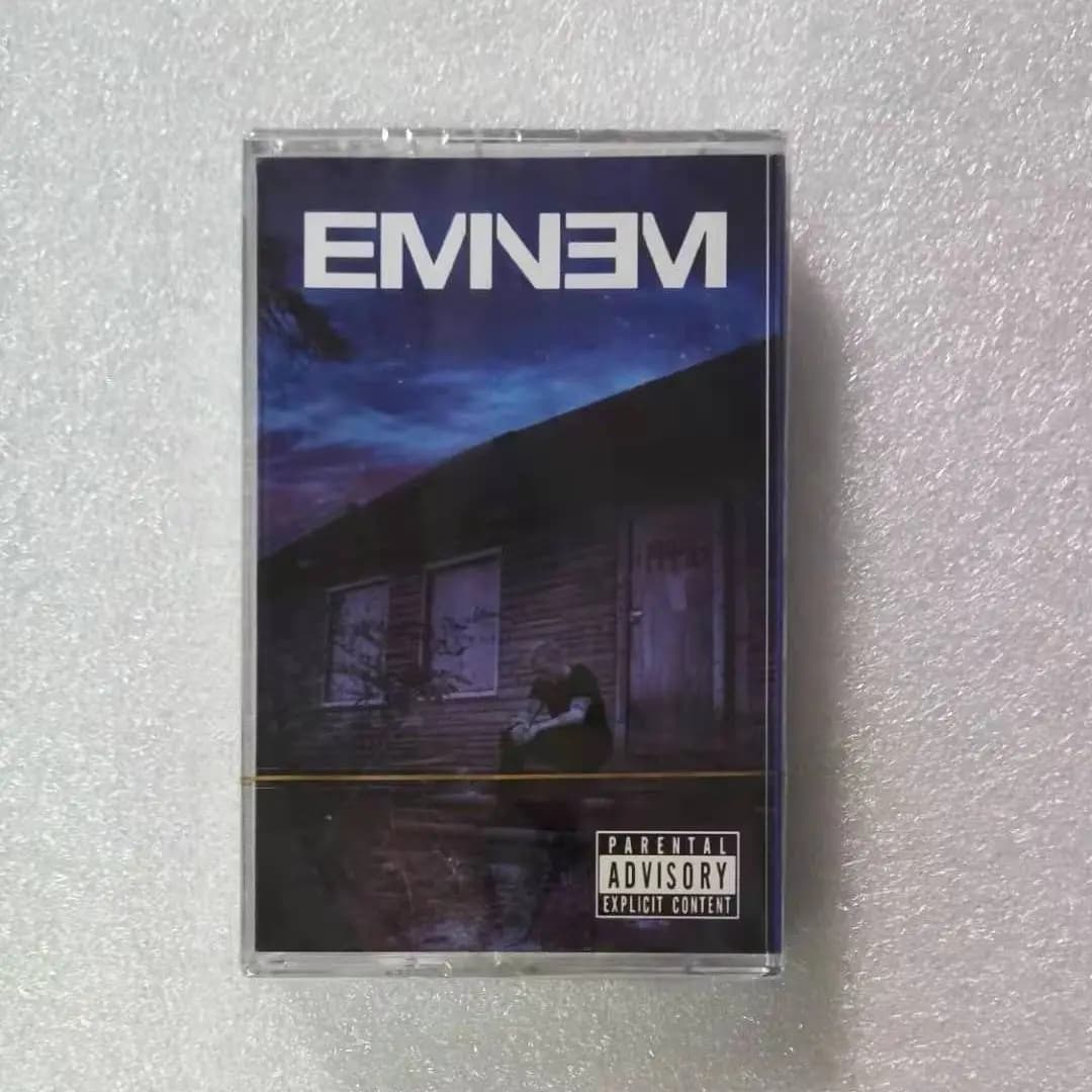 Cassette de musique rap anglaise Eminem, marchandises, neuve, non ouverte, avec livret de paroles, é
