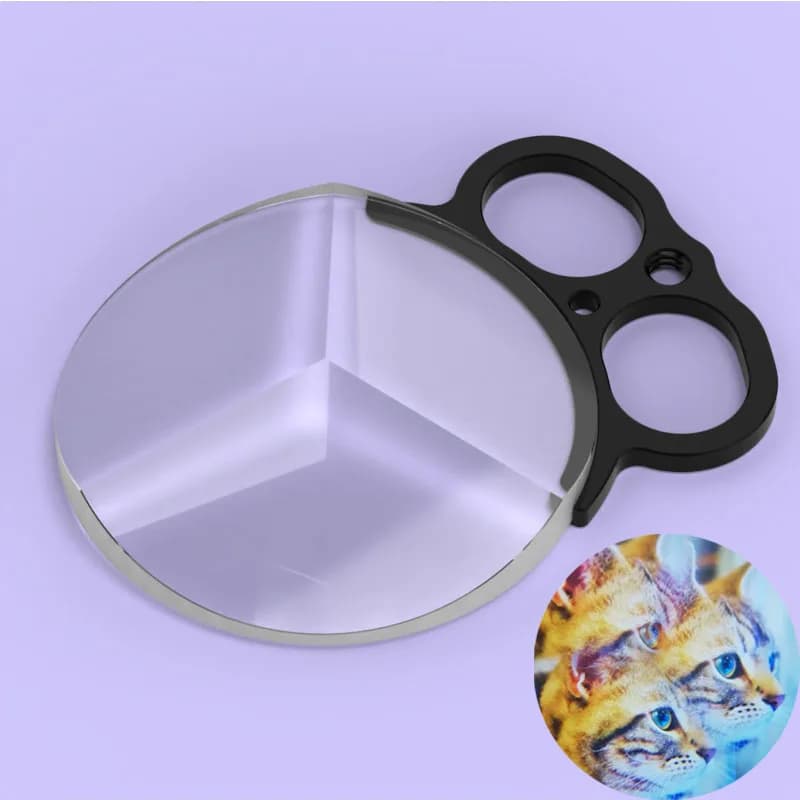 Filtre d'objectif à prisme, accessoires de caméra, filtre pour Canon Sony nikon Fuji