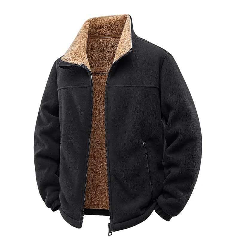 2025 nouvelle veste polaire de chasse d'hiver hommes chaud polaire veste à capuche extérieure multi-