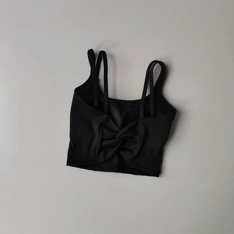Soutien-gorge de sport intégré pour femme, idéal pour le yoga, la course et le fitness, avec dos sex