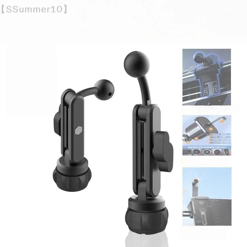 【SSummer10】Alliage d'aluminium 360 ° Support de téléphone rotatif - Tige d'extension à tête sphéri