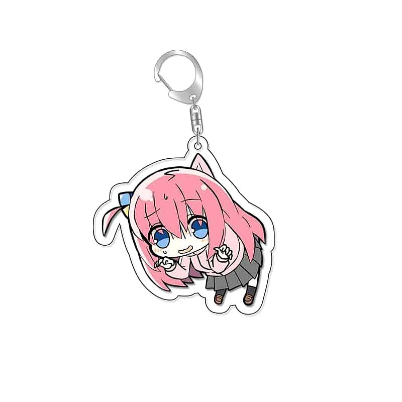 BOCCHI LE ROCHER! Gotoh Hitori – porte-clés en plastique, Anime, Ijichi Nijika Kita Ikuyo, pièces d'