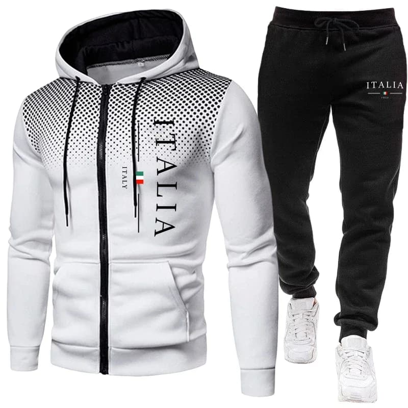 Tenues de sport populaires pour hommes automne/hiver, ensembles de jogging sportifs décontractés urb