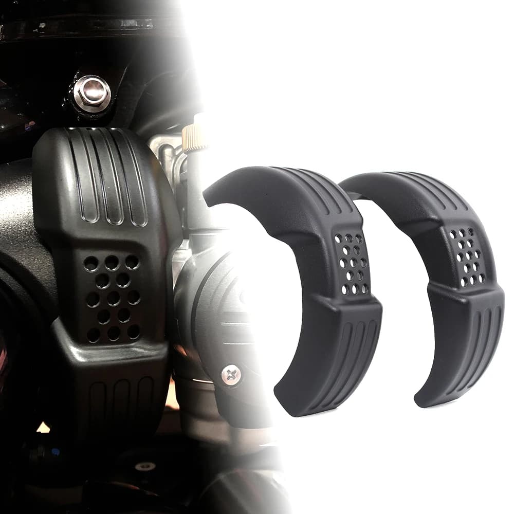 Pour Triumph Bonneville Bobber noir 2017-2021 accessoires de moto 1 paire de couvercles d'admission 