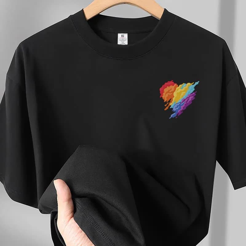 T-shirt imprimé « Heated All The Time Rivalry » pour hommes et femmes, T-shirt à manches courtes, dé