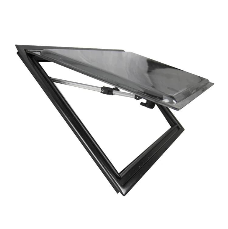 Fenêtres latérales de remorque de camping-car d'angle rond en acrylique de qualité supérieure 2021,