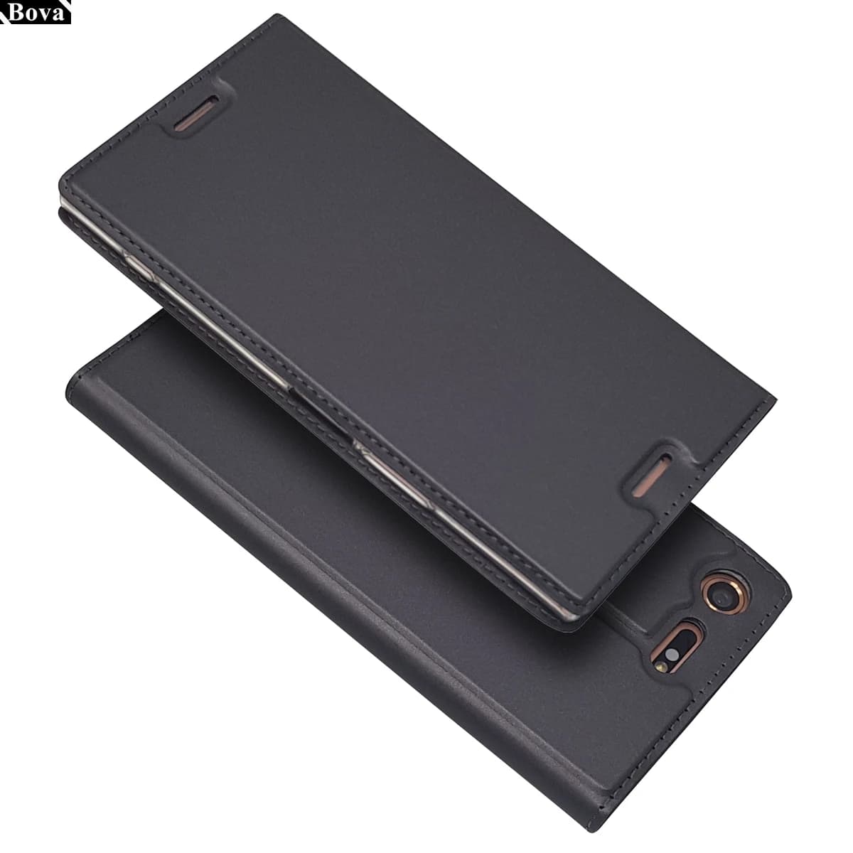 Étui portefeuille pour Sony Xperia XZ Premium XZ1 XZ3, coque de téléphone à rabat, absorption magnét