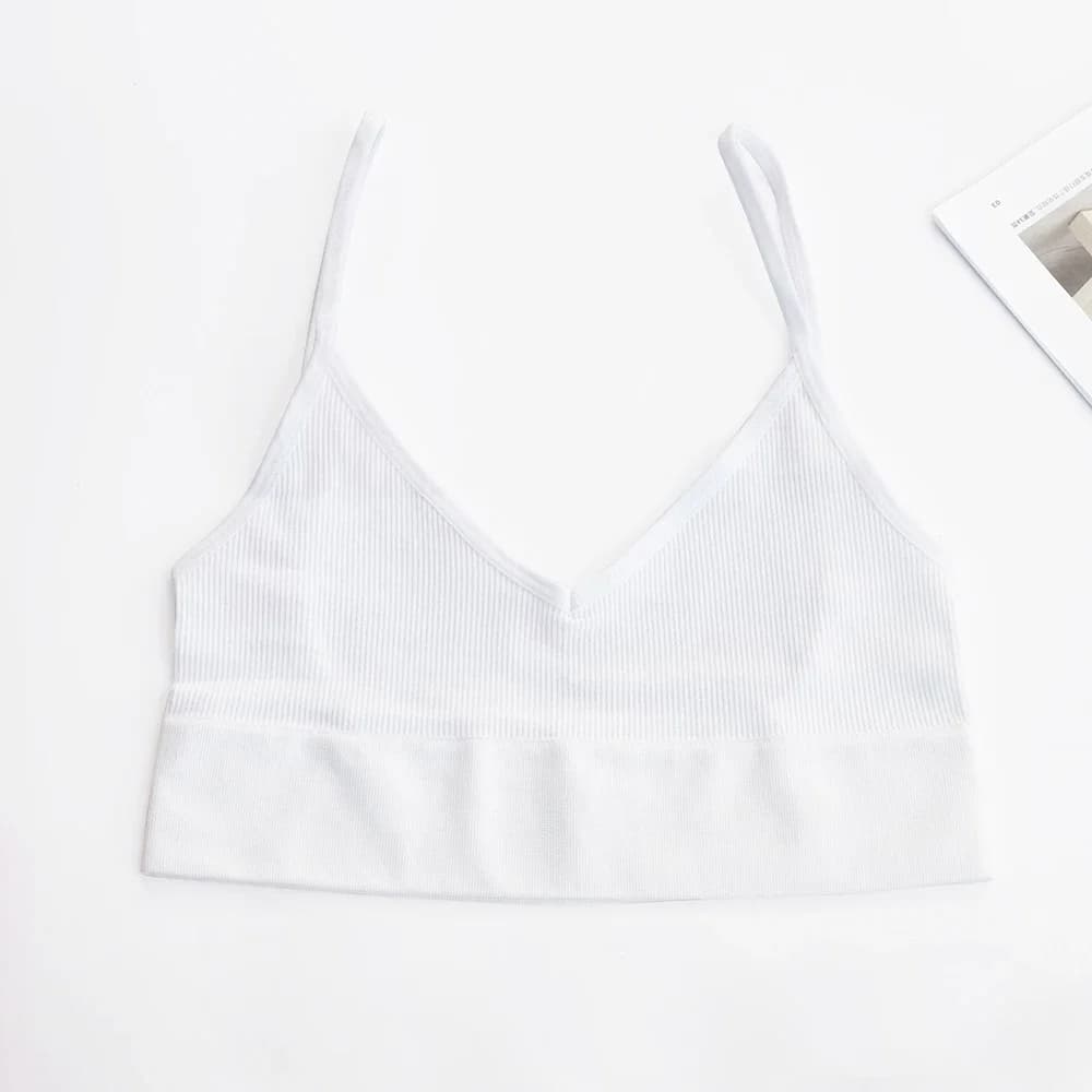 Bralette Sexy à dos bas pour femmes, sous-vêtements féminins, hauts de Lingerie pour filles, à la mo