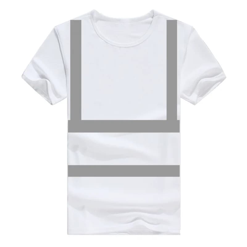 Chemise réfléchissante pour hommes, chemise de travail à manches longues, haute visibilité pour le t