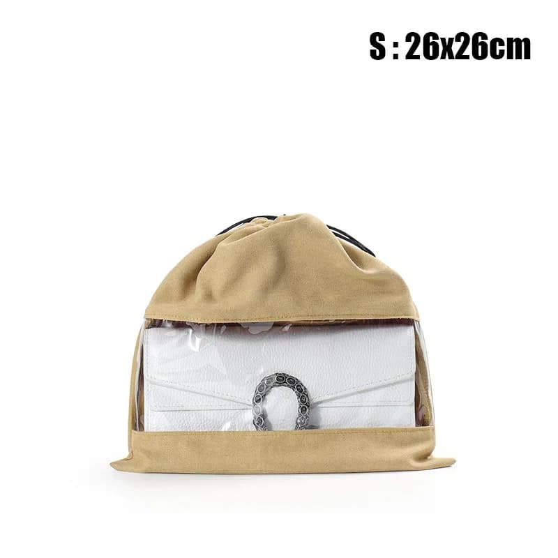 Sac de rangement transparent avec double fermeture à cordon : conception entièrement fermée anti-pou