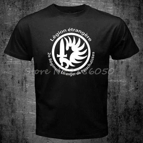 T-shirt en coton Swag des forces spéciales de la légion étrangère française pour hommes, t-shirts de