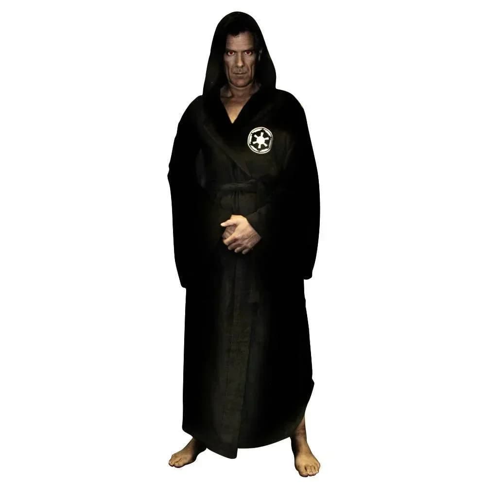 Robe en flanelle pour hommes, avec capuche, épaisse, étoile, vêtements unisexes pour adultes, Robes