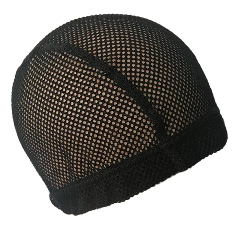 Bonnet de perruque au Crochet pour la fabrication de perruques, bonnet de dôme en maille à grand tro