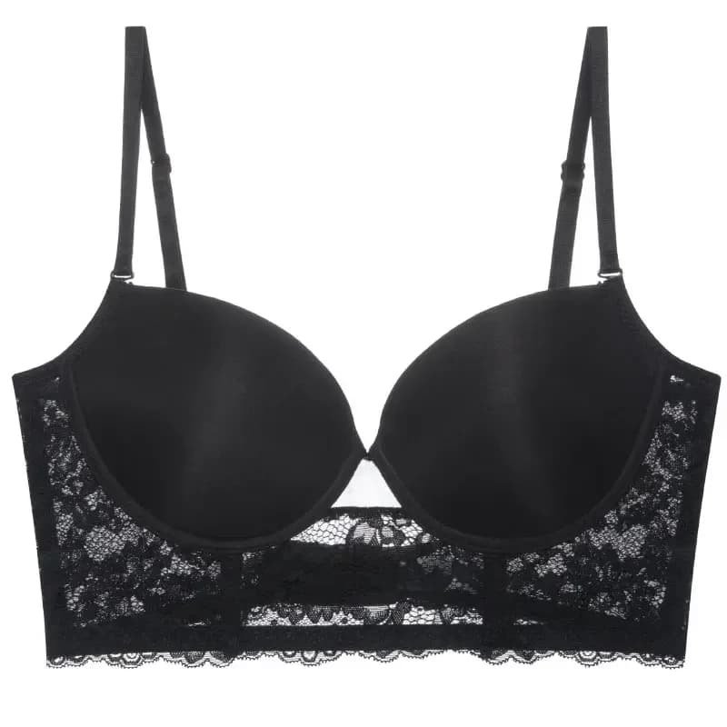 Soutien-gorge dos nu Invisible Bralette dentelle soutiens-gorge de mariage bas dos sous-vêtements Pu