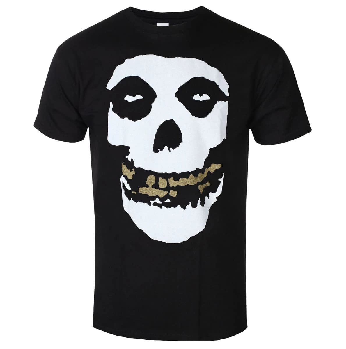 Misfits - T-shirt classique à motif de crâne de démon, style punk d'horreur, T-shirt décontracté de 