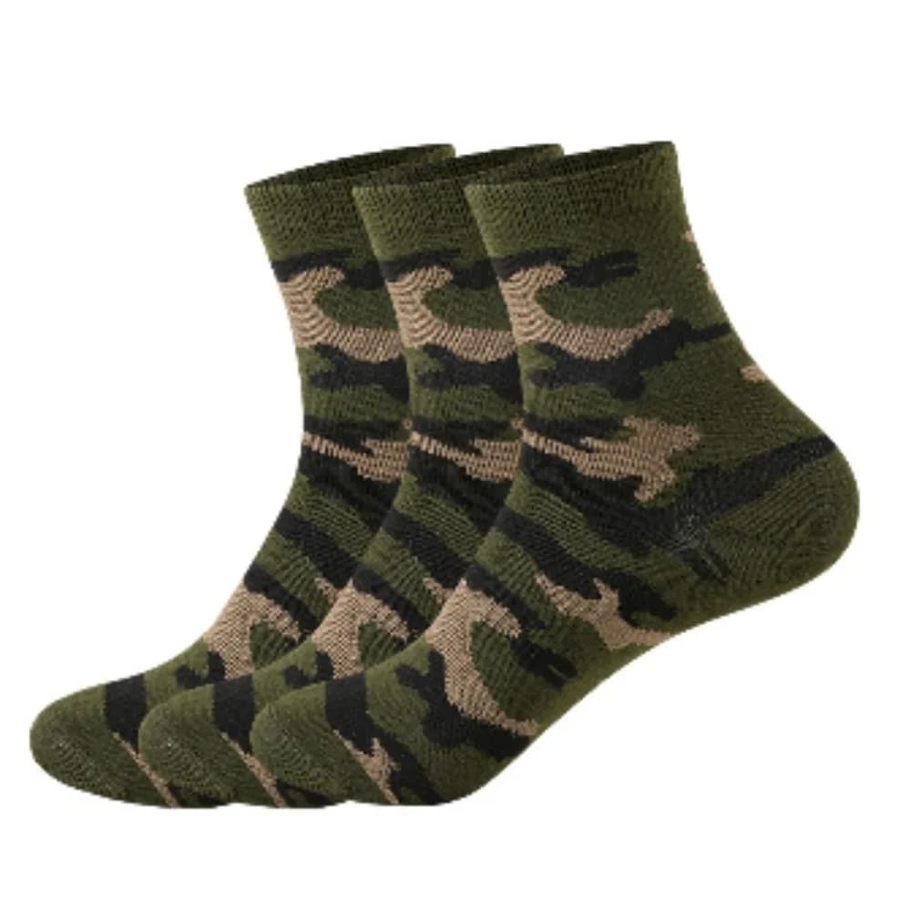 Accessoires de Costume de ventilateur militaire, chaussettes vertes de Camouflage, une paire