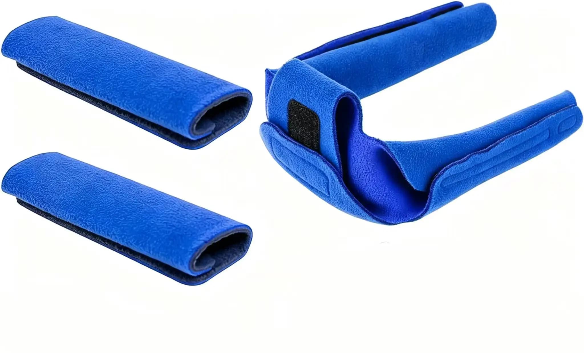 Coussinets en polaire douce pour sangles de masque CPAP, housses de protection réutilisables pour le