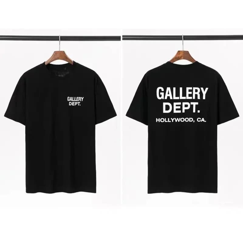 Collection d'été pour hommes grandes tailles GALLERY DEPT. T-shirt imprimé HOLLYWOOD CA, tee-shirt o