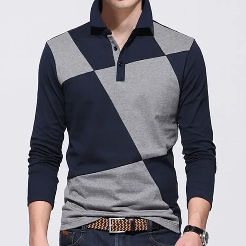 Sweat-shirt homme nouveaux pulls 100 ℅   Polo en coton t-shirt pour hommes tendances de la mode 2025