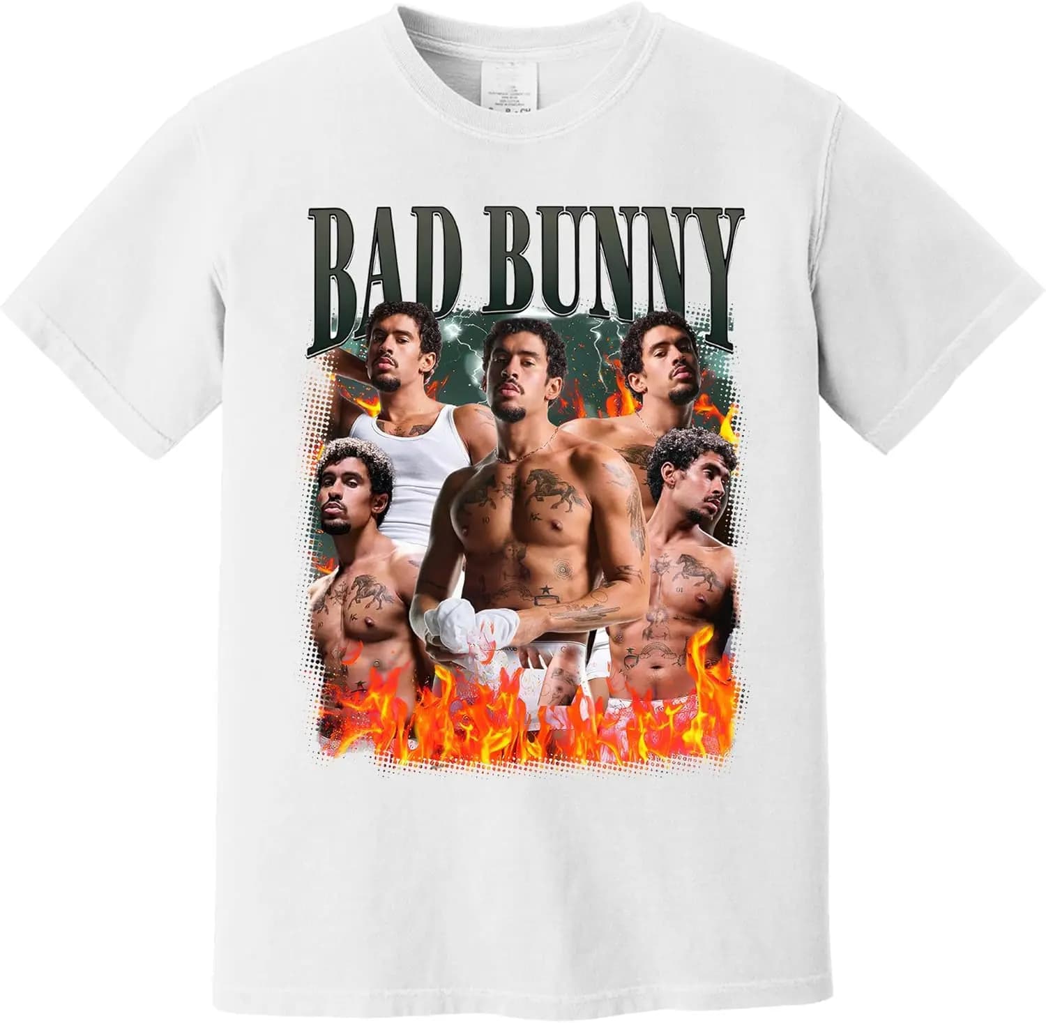 Sweat-shirt Bad Bunny tous albums, Hoodie DTMF, T-shirt de concert, Merch 2026
