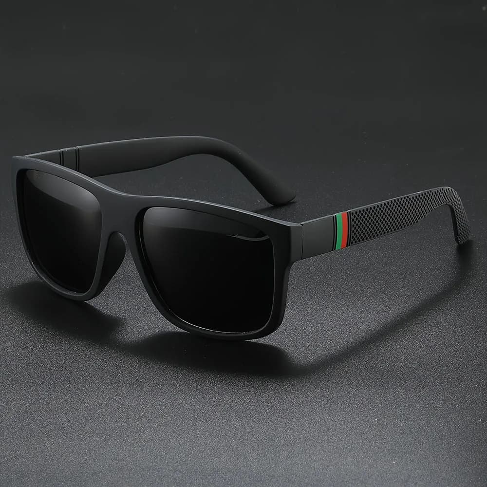 1/2 pièces lunettes de soleil polarisées marque concepteur Vintage lunettes de soleil homme à la mod