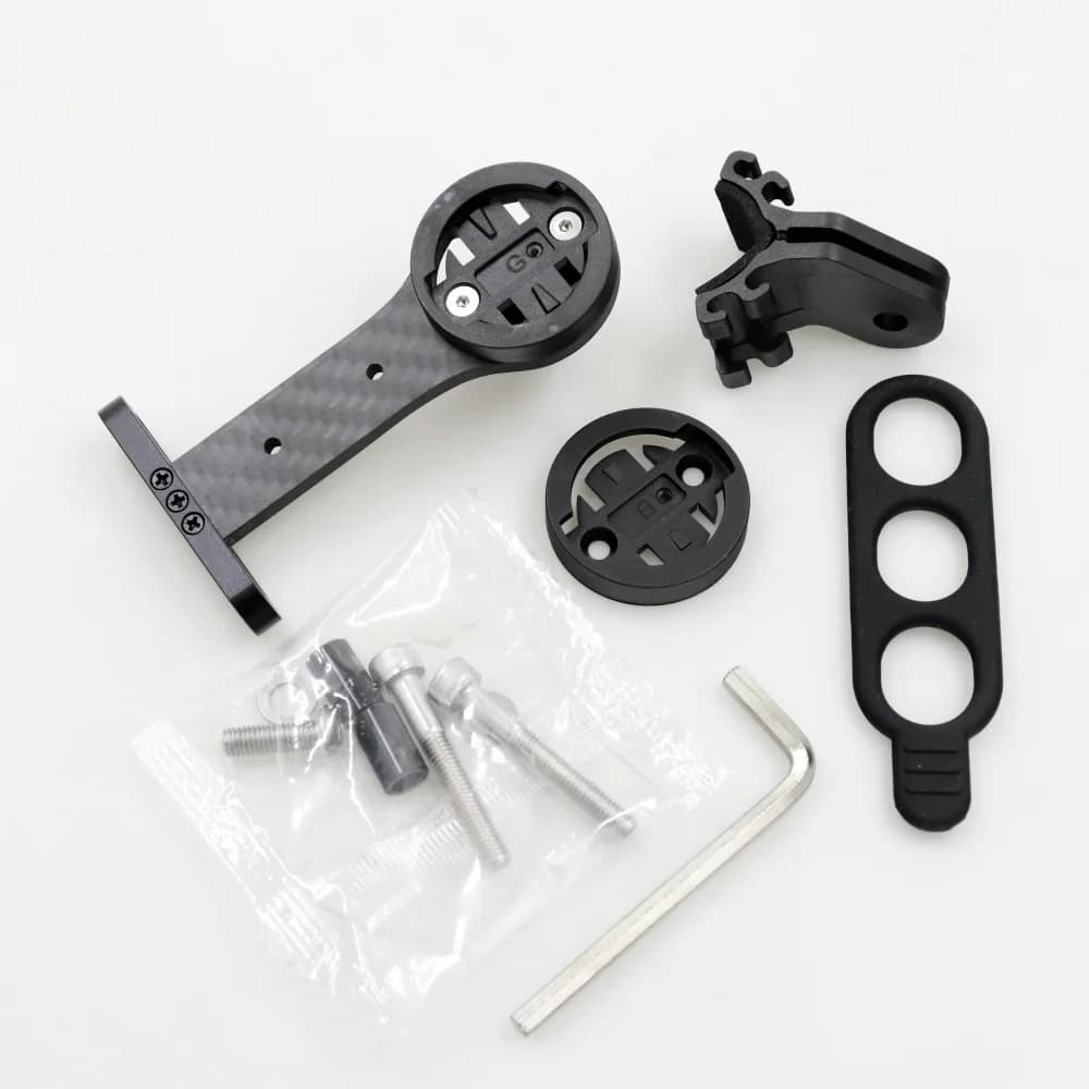 Support de vélo Garmin en carbone, compatible avec les accessoires de vélo Garmin Bryton, support de