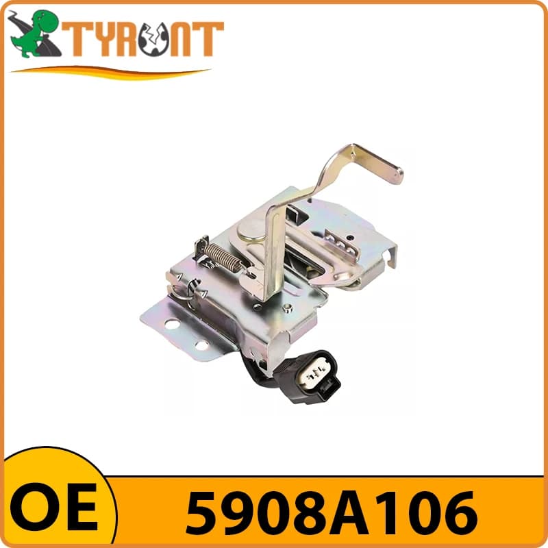 5908A106 TYRNT Verrou de capot de voiture, accessoire de style automobile pour Mitsubishi ASX 2010-2