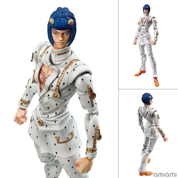 Jojo's Wonderful Adventure Superimage Garage Kit mobile Bruno Kujo Jotaro Apaki figurine à collectio