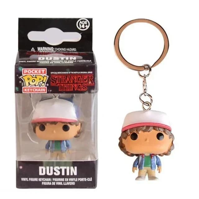 13 styles de nouveaux porte-clés FUNKO POP, figurines d'action Demogorgon, Dustin, Eleven, Freddy, S