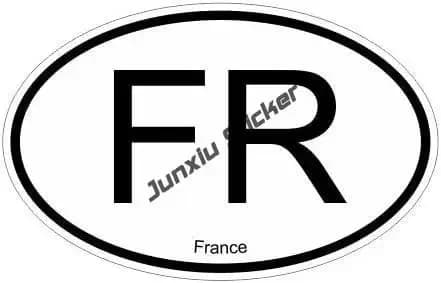 France blason vinyle décalcomanie Paris tour Eiffel Sardinia ville bouclier drapeau PVC accessoires 