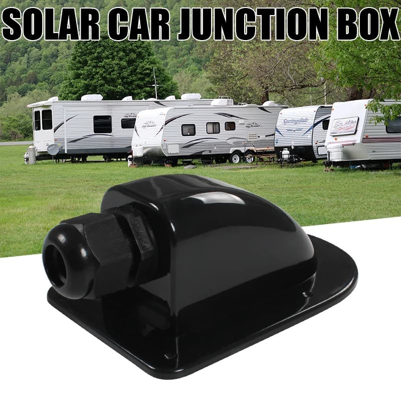 Accessoires de camping-car pour caravane, entrée de fil de toit, câble solaire, ShuBox, accessoires 