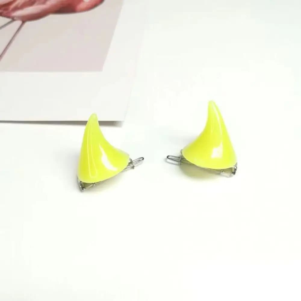 Accessoire de cheveux pour fille, joli et fantaisiste, 1 paire, clip à cheveux stéréo pour femme, co