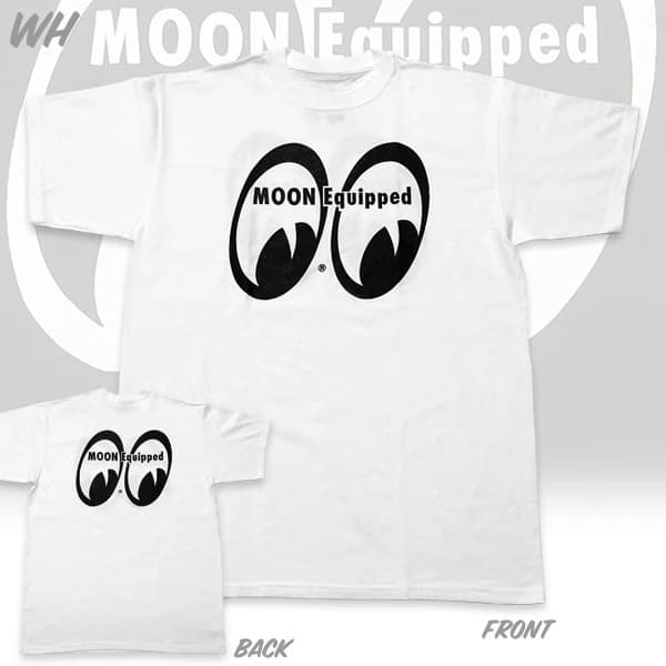 T-shirt en coton avec logo Moon Modified Car Motorcycle Brands, t-shirt graphique pour hommes et fem