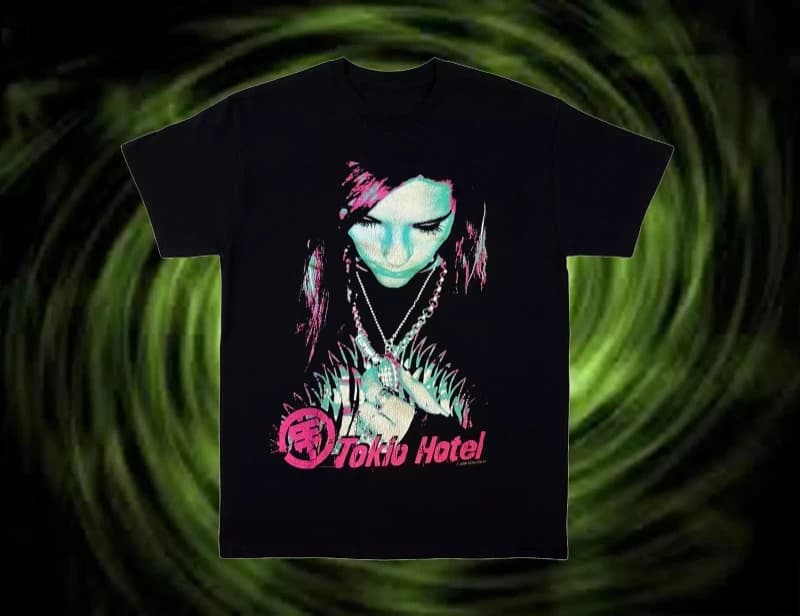 T-shirt de groupe d'hôtel T-shirt Gifl pour Fan taille S-4XL été style américain Y2K imprimé coton T