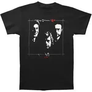 T-shirt rouge King Crimson