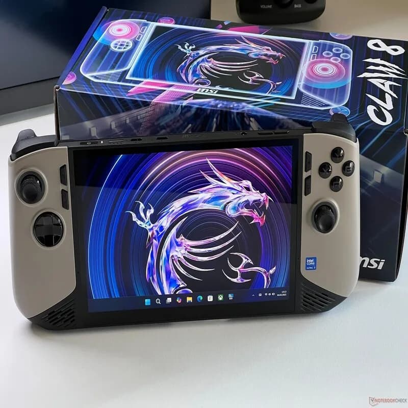 PROMO VENTES MSI CLAW 8 console de jeu portable Al+ à vendre