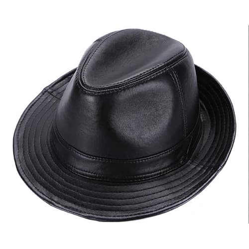 Nouveaux hommes véritable peau de mouton en cuir Cowboy chapeaux mode nouveau Style véritable casque