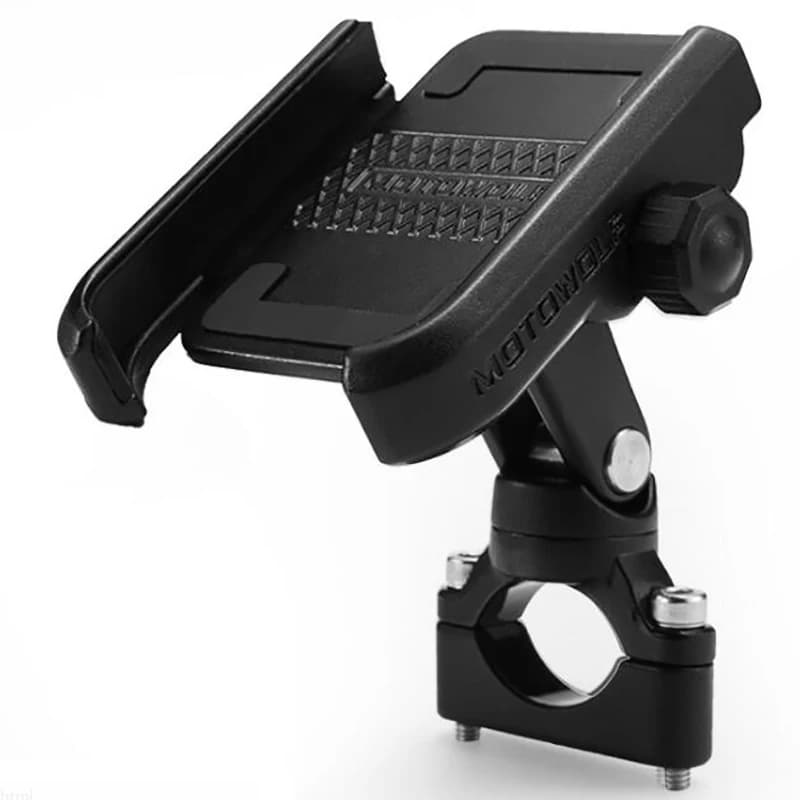 Motowolf-Support de téléphone portable avec chargeur USB pour moto, support de téléphone portable po