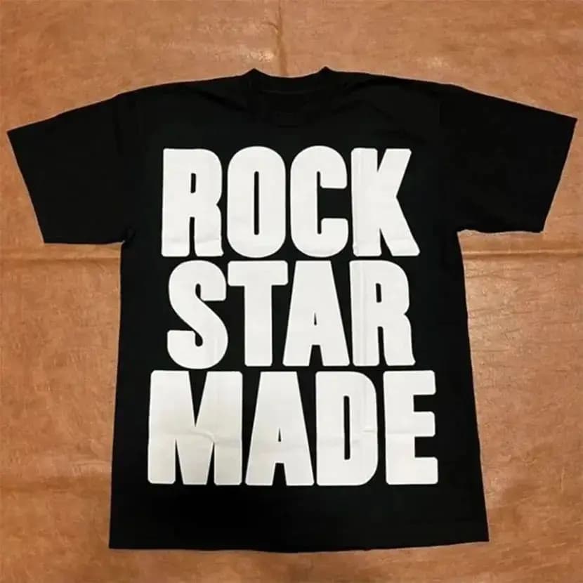 Rock Goth mode hommes Punk Grunge Hip Hop Rap Vintage lettre impression T-Shirt court décontracté su