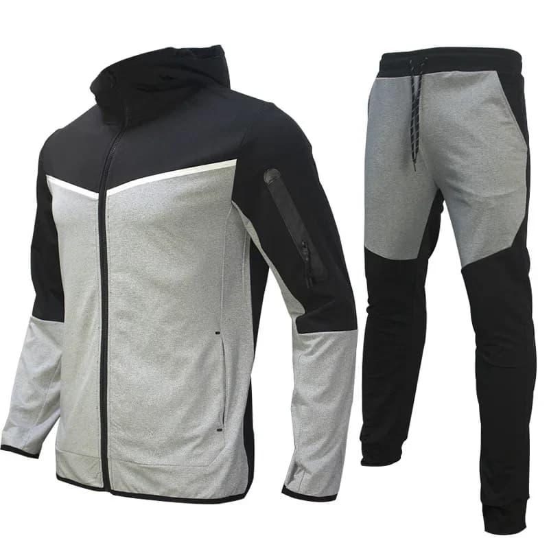 Survêtements de sport trempés pour hommes, pantalons de survêtement noirs, vêtements de jogging, pan