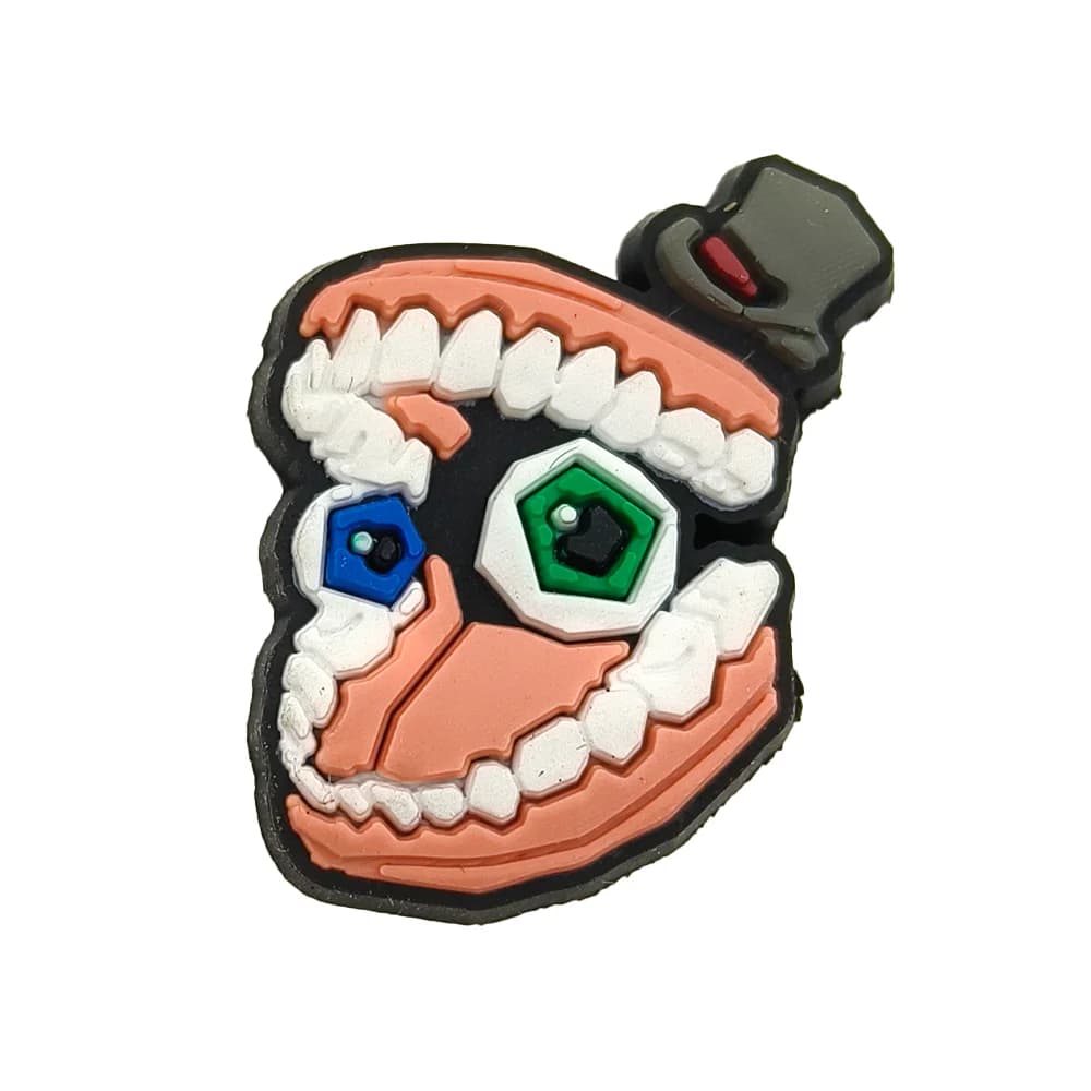 Accessoires pour sabots style dessin animé Cirque des Chiffres Magiques, breloques de chaussures DIY