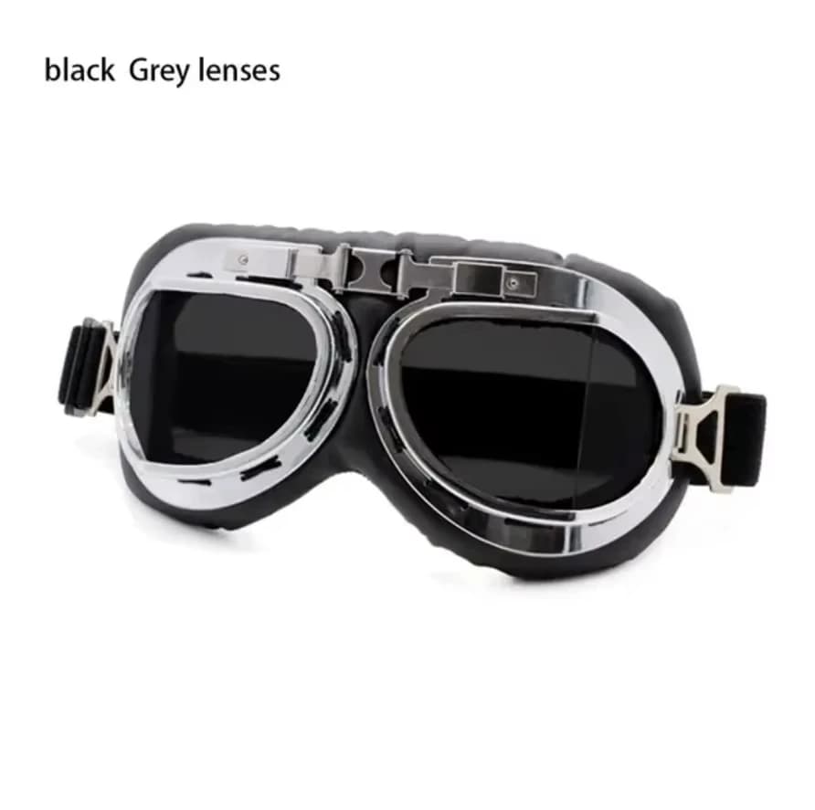 Lunettes d'équitation Vintage en forme d'aviateur, Anti-éclaboussures, Anti-poussière, Anti-buée, An