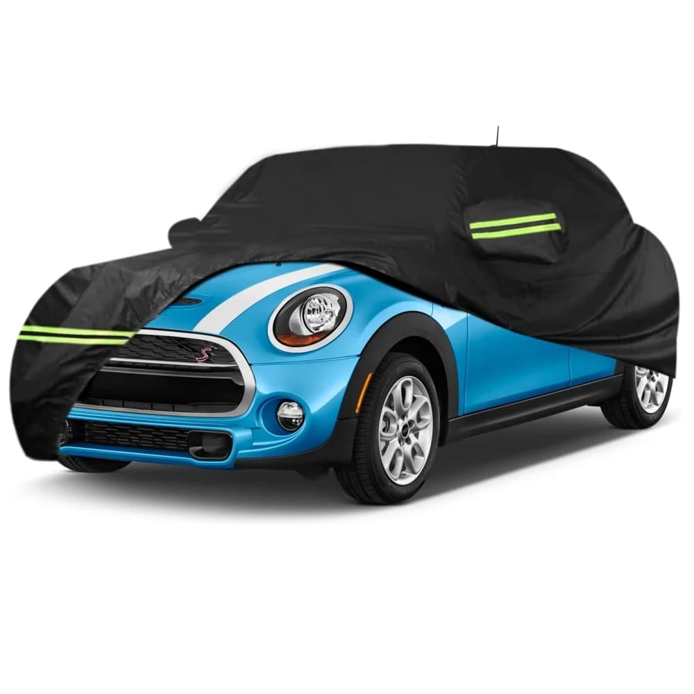Housses de voiture imperméables adaptées aux accessoires Mini Cooper/Cooper S 2002 – 2021, avec ferm