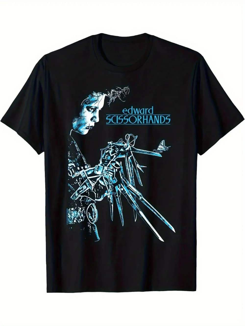 T-shirt pour homme sur le thème d'Edward Scissorhands - T-shirt graphique élégant mettant en valeur