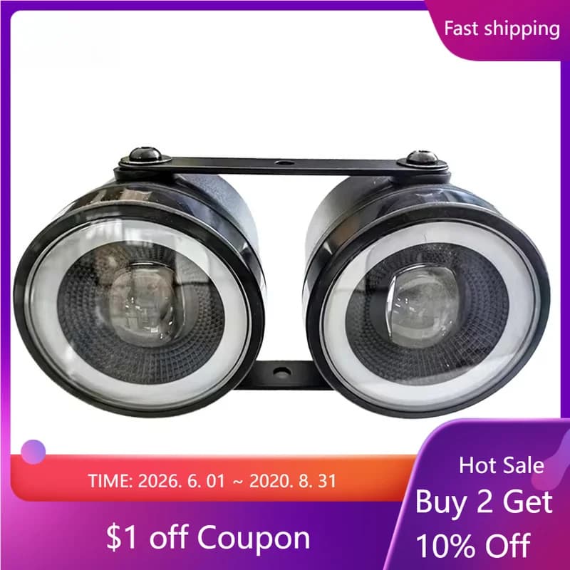Phare avant pour vélo électrique Engwe M20, phare LED, lampe étanche, pièces de rechange pour vélo é