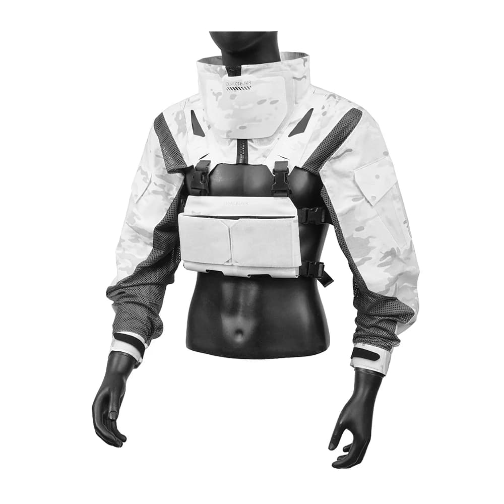 DMGear – veste de Combat tactique originale, manches longues, avec pochette magnétique, vêtements de